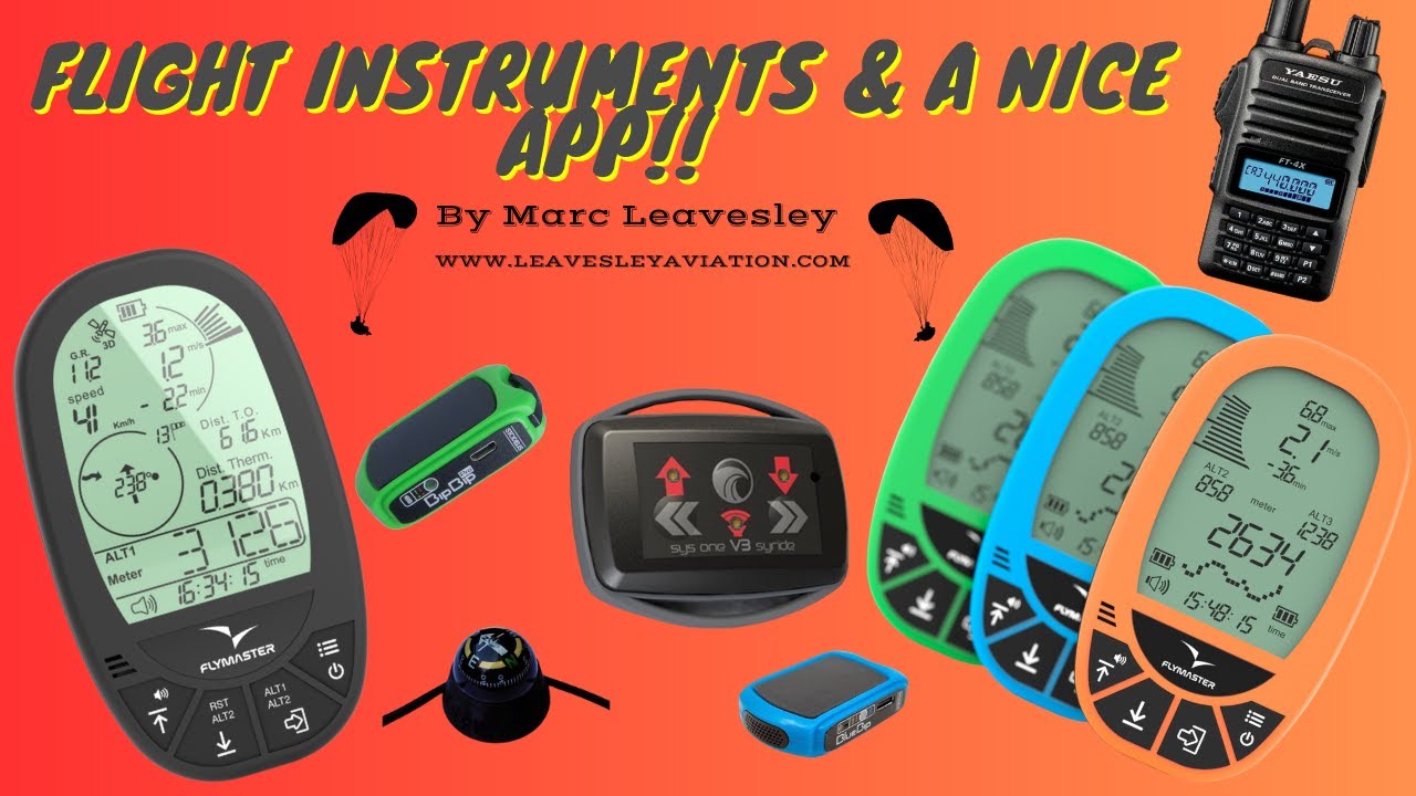 Paragliding - Flight instruments & a nice app