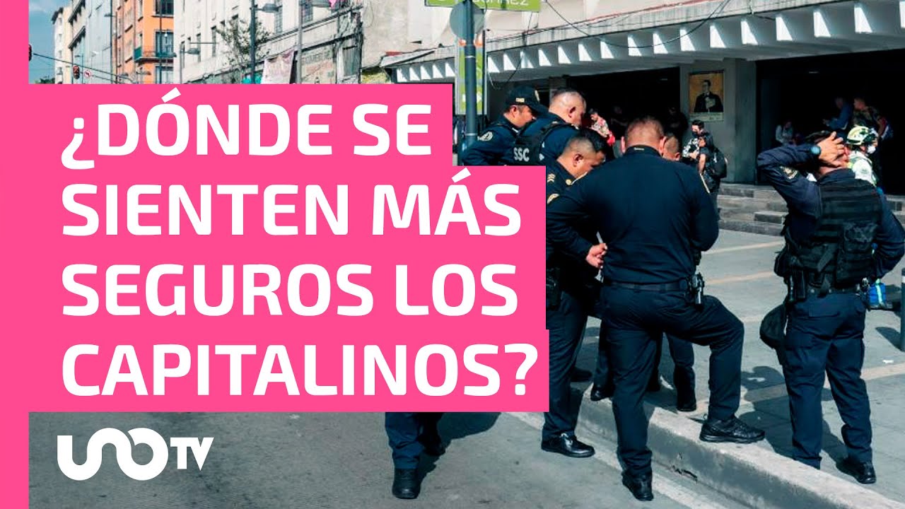 &iquest;Qu&eacute; tan seguros se sienten los capitalinos? 5 alcald&iacute;as de CDMX con mayor percepci&oacute;n de inseguridad