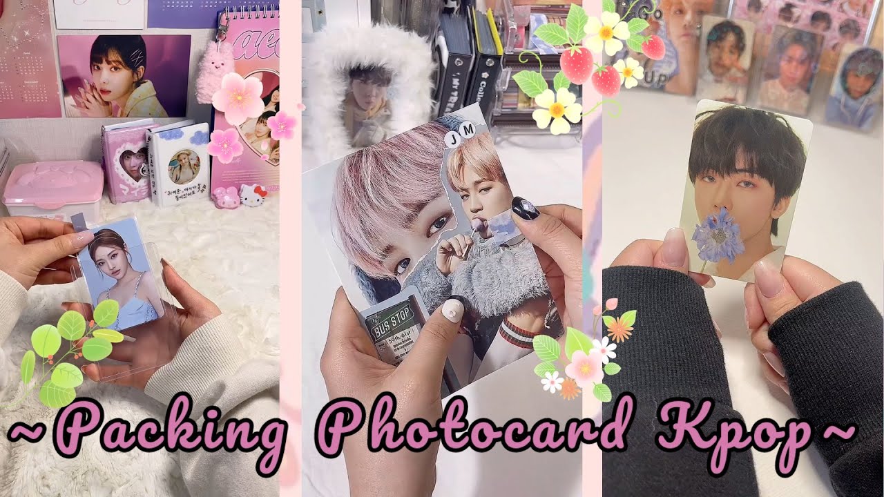 💌 Packing Photocard Kpop— #19