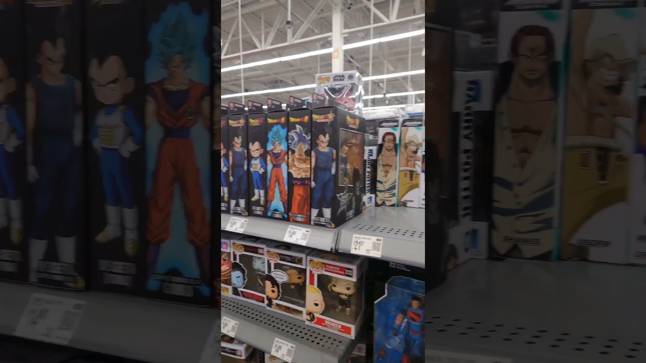 Someone at Walmart really likes One Piece figures #animefigures