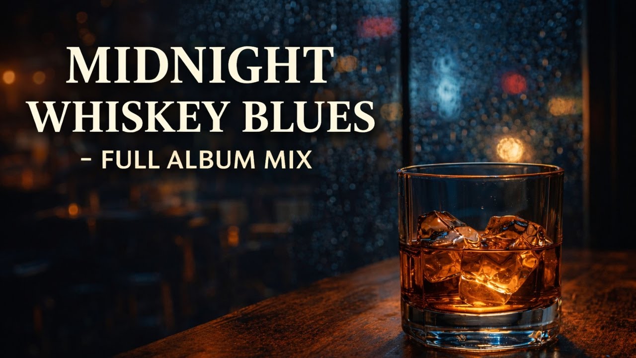 Midnight Whiskey Blues &mdash; Full Album Mix (1 Hour Session)