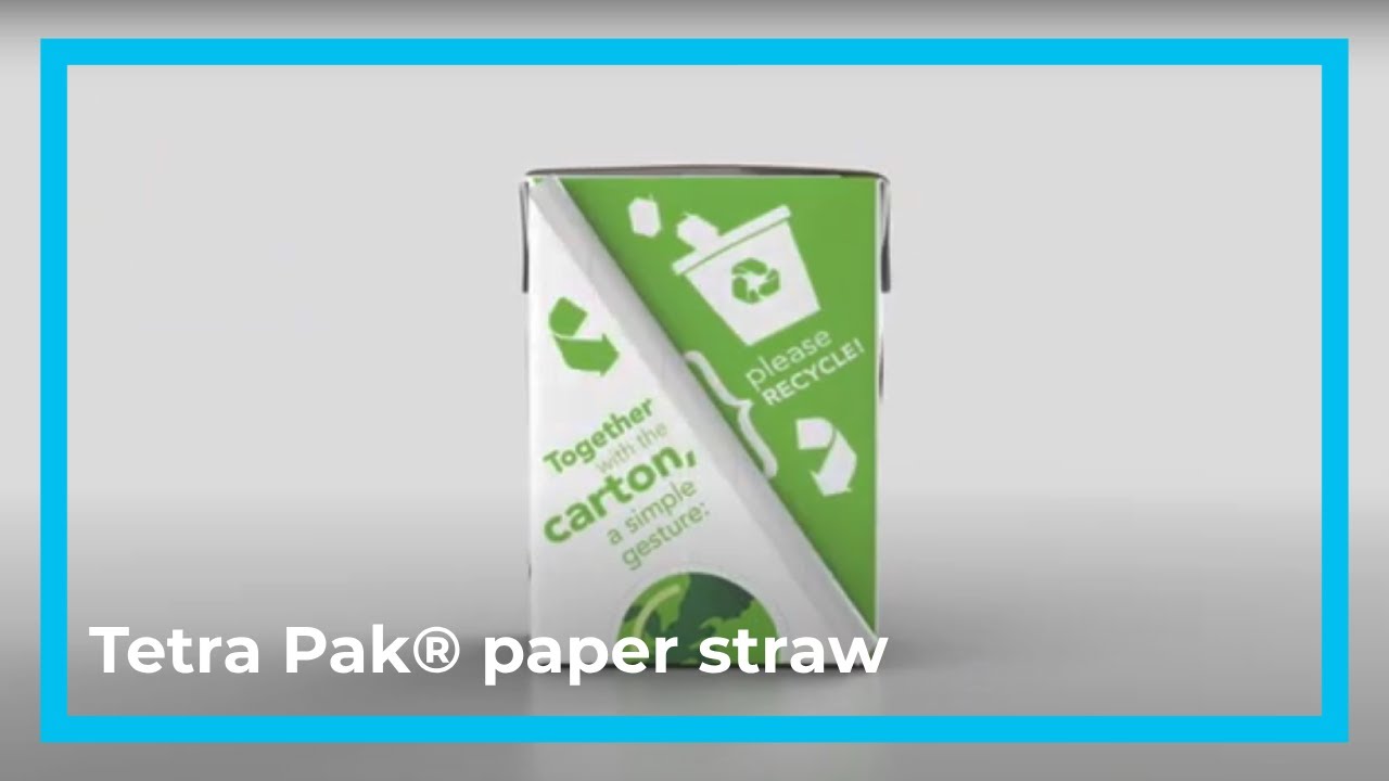 Tetra Pak® paper straw