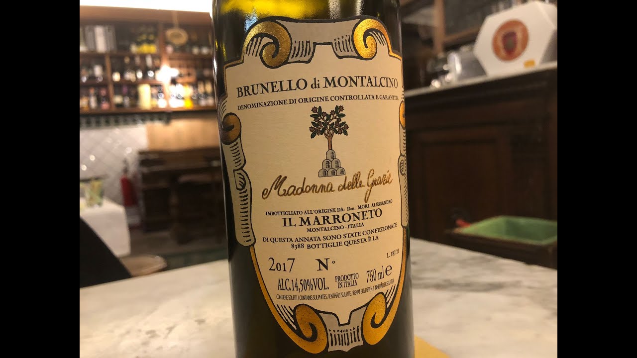 Madonna delle Grazie 2017 Il Marroneto Brunello di Montalcino