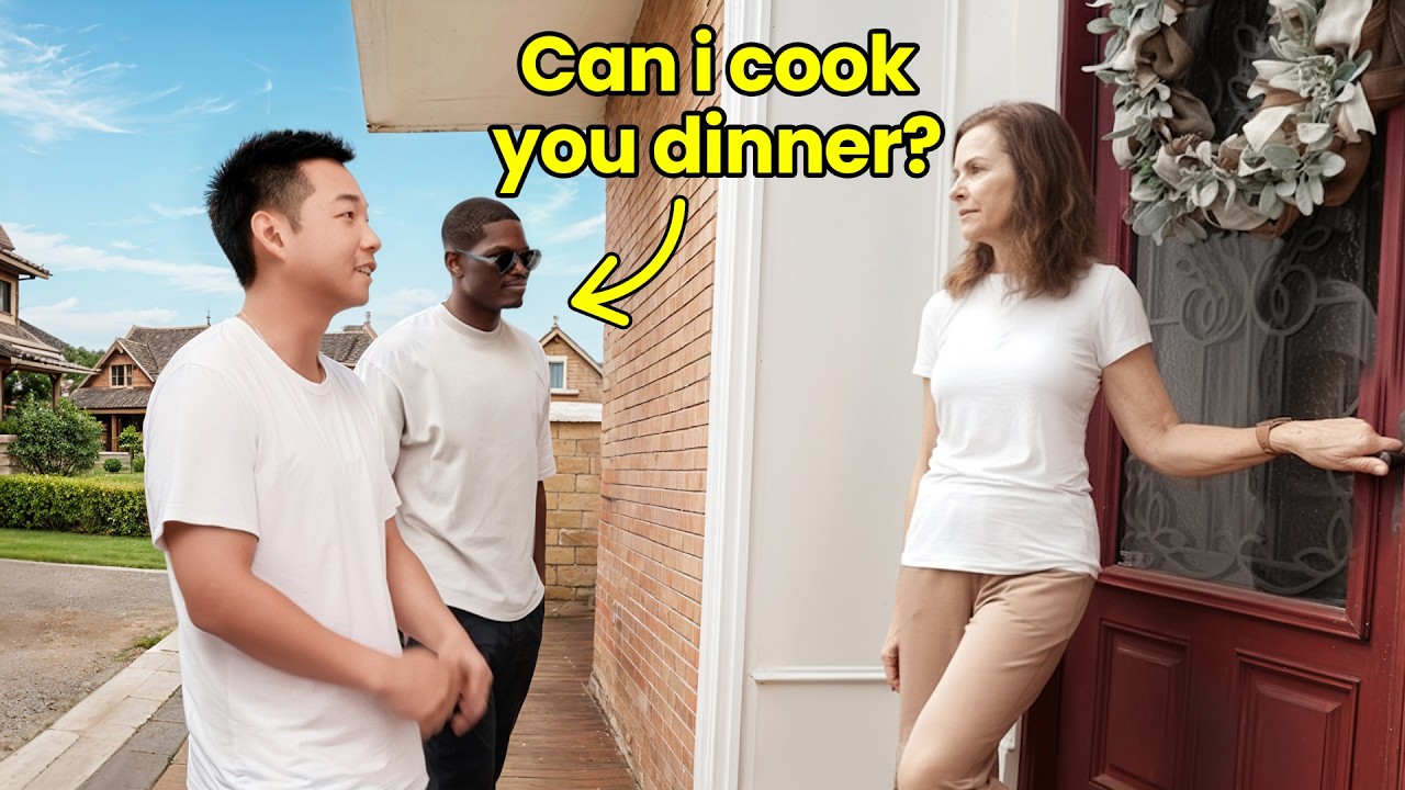 Asking Millionaires to Cook for Them in Their House!