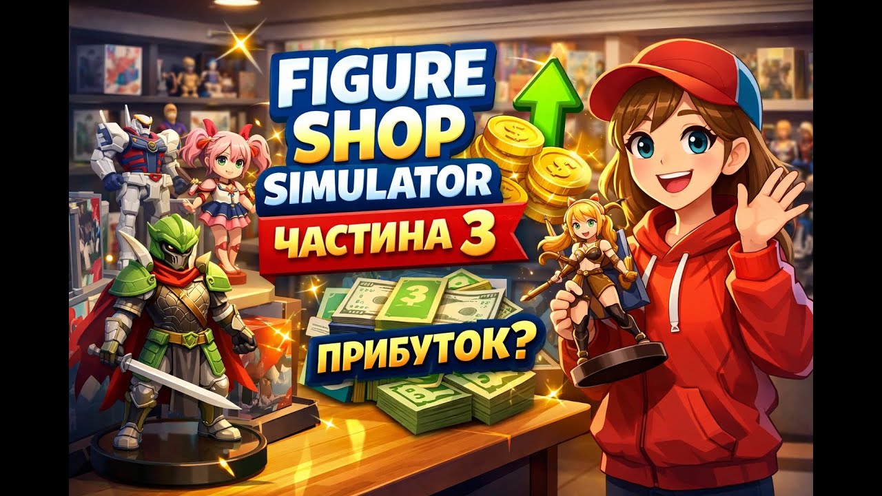 🧸 Figure Shop Simulator — Частина 3 | Розвиток магазину фігурок