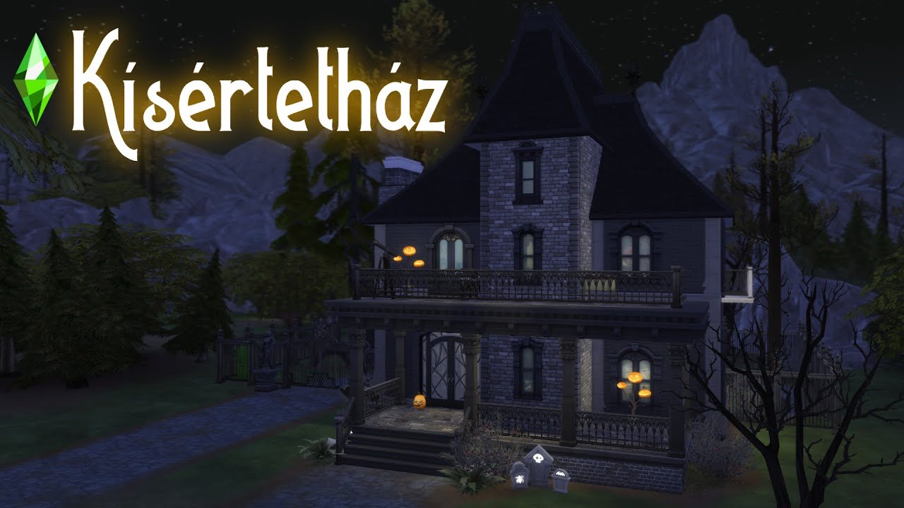 🎃 Kísértetház a Sims 4 leghátborzongatóbb kiegészítőiből 🎃
