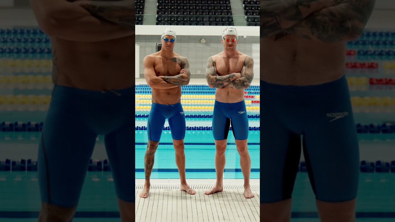 Caeleb Dressel x Adam Peaty in Fastskin LZR 2.0