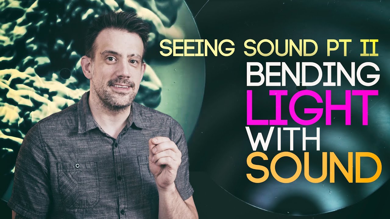 Seeing Sound Pt. 2 - How To See Actual Sound Waves In The Air
