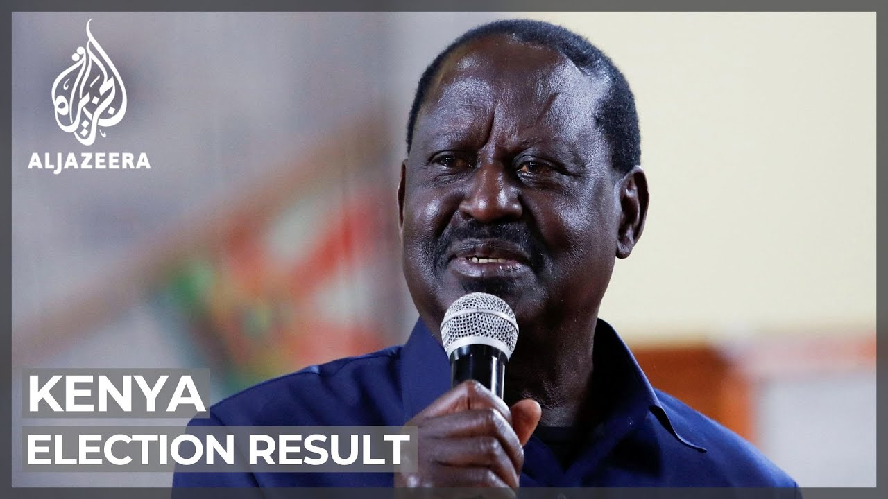 Raila Odinga files petition to challenge Kenya election result