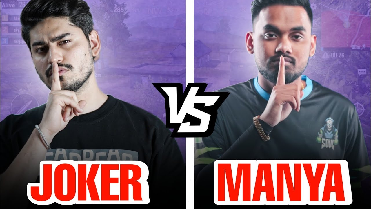 Joker VS SouLManya 1V1 TDM CHALLENGE 😱