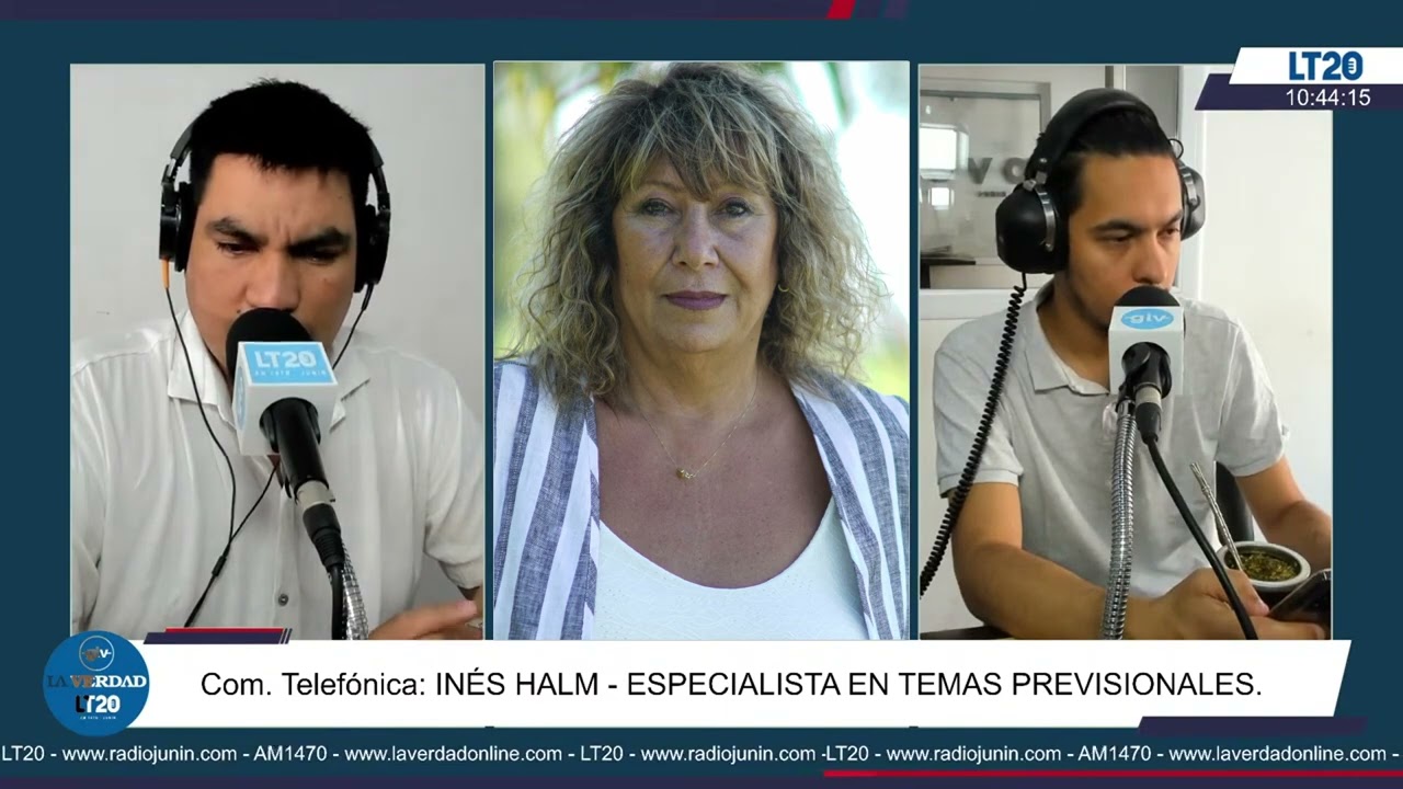 LT20 JUNIN - ENTREVISTA INES HALM - &iquest;Qu&eacute; pasa con los Jubilados luego de las medidas MILEI/CAPUTO?