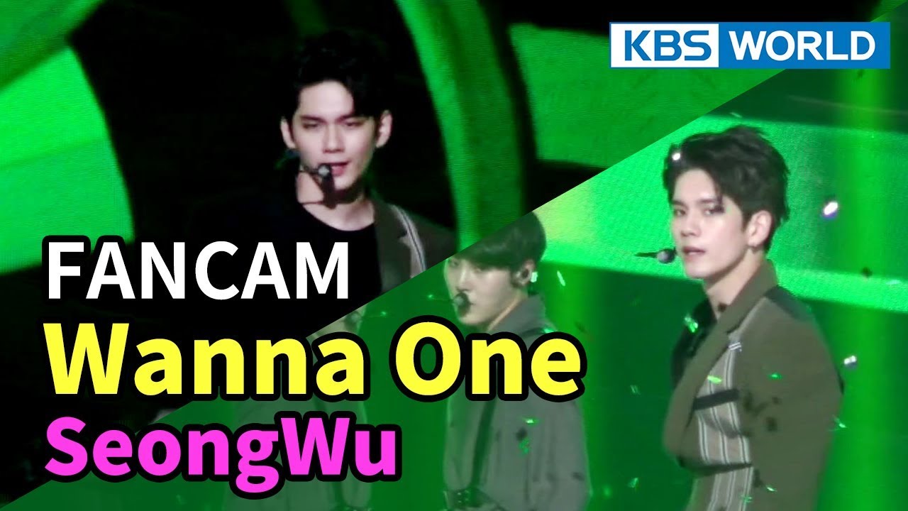 [FOCUSED] Wanna One's Ong Seong Wu - Boomerang [Music Bank / 2018.04.06]