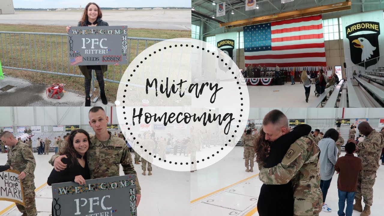 MILITARY HOMECOMING | WELCOME HOME CEREMONY