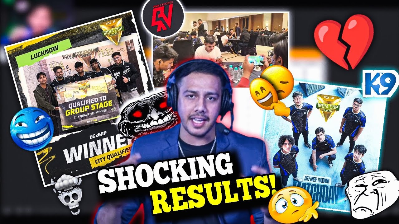 🚨 CITY OPENS Result! UGxGRP QUALIFIED 😈🔥 but K9, RNX & T1 Teams Fails to QUALIFY in FFMIC 2026 🤯💀