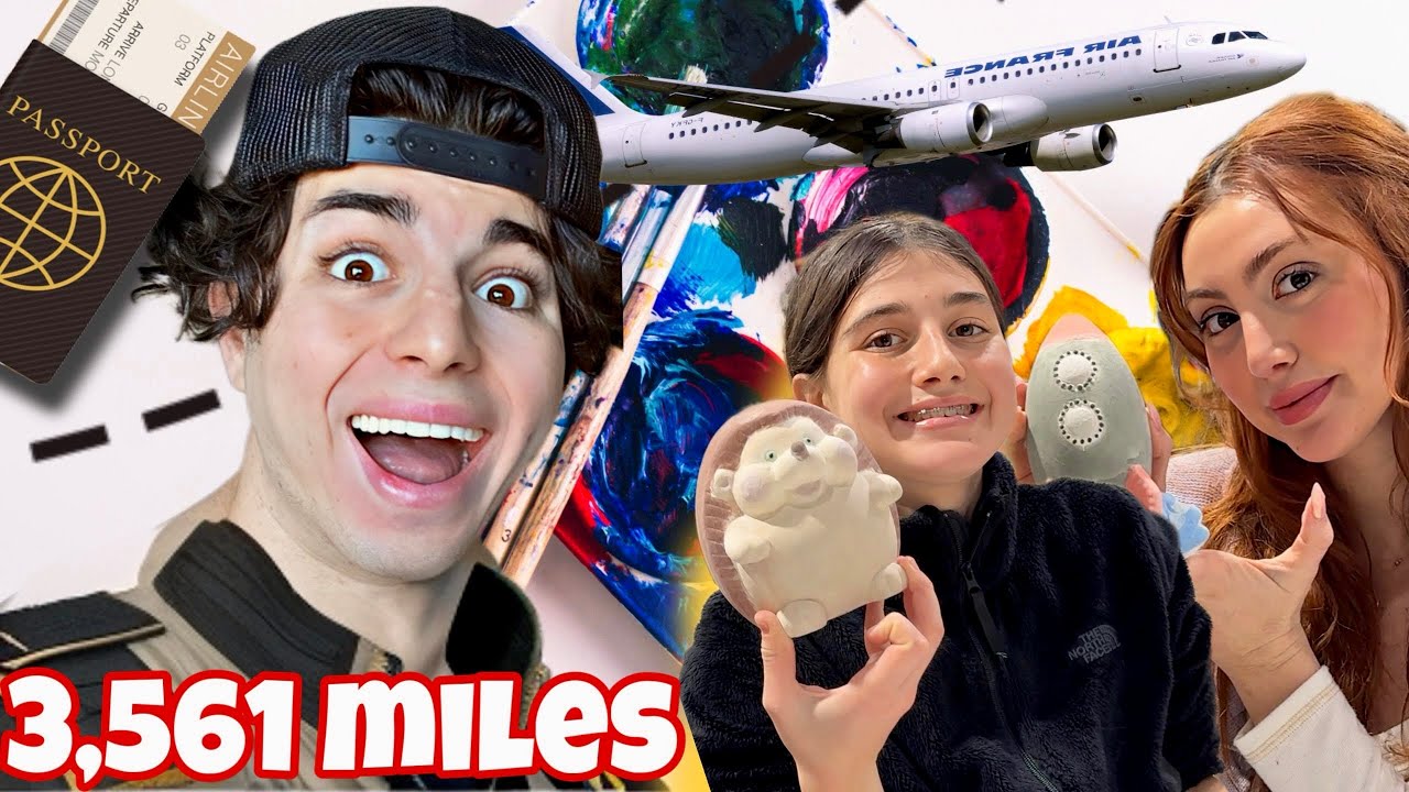 PERSON WITH THE WORST PAINTING HAS TO FLY ACROSS THE WORLD!!