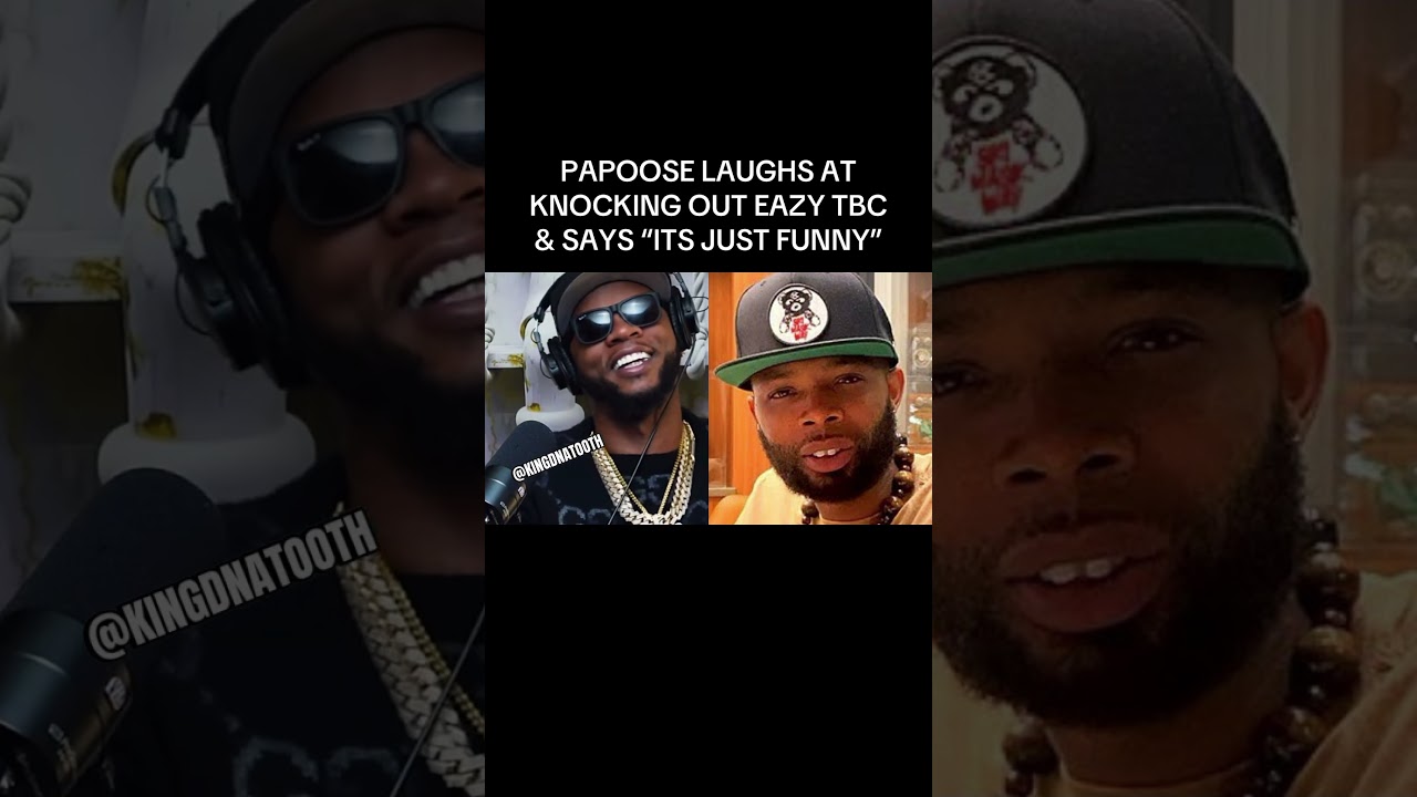PAPOOSE DOESN&rsquo;T REGRET KNOCKING EAZY TBC OUT & LAUGHS AT HIM 😂😂😂