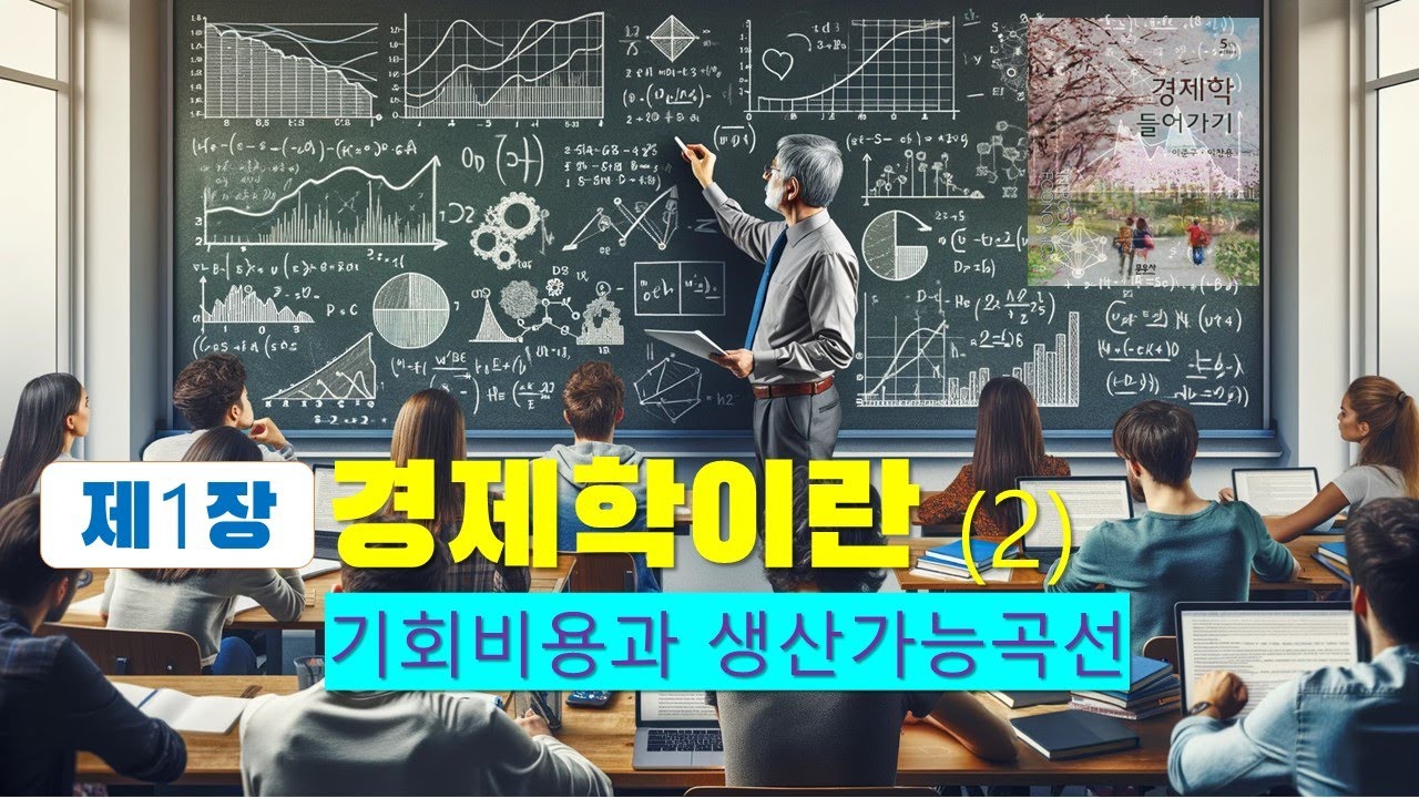 [경제학들어가기 2] 제1장 경제학이란(2) - 기회비용과 생산가능곡선 (P.8-16)