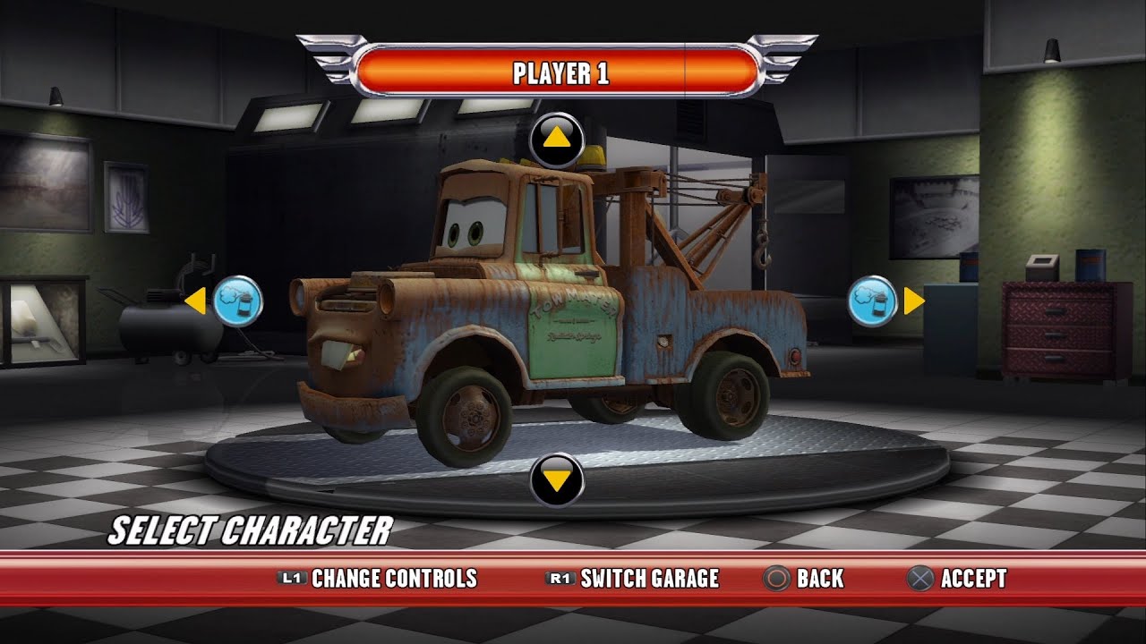 Cars Race-O-Rama PS3 - Mater Gameplay (RPCS3)