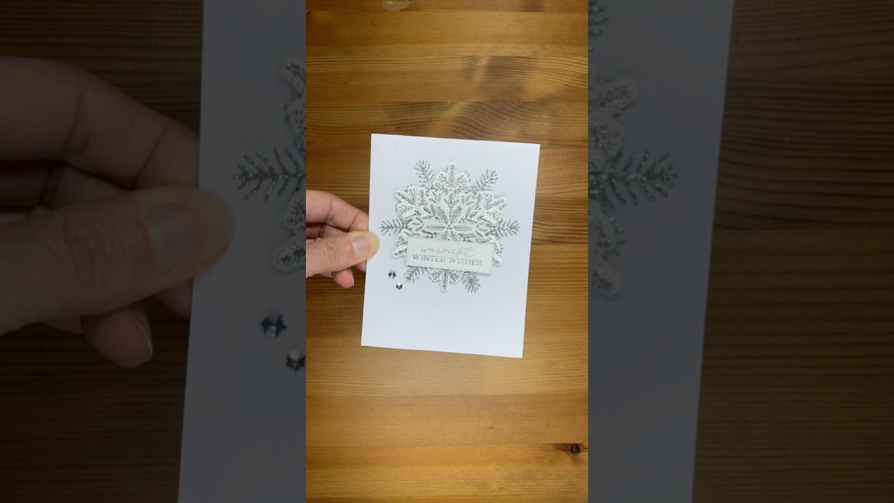 Штамповка! Теплая открытка с нежными соснами #сделайсам #бумажноекрафтинг #складныебумажныеподелк...