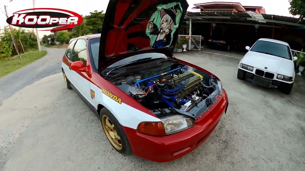 KKT Compact 32 (Piggy Back) with Honda Civic EG 3 Doors By Mo Tuner
