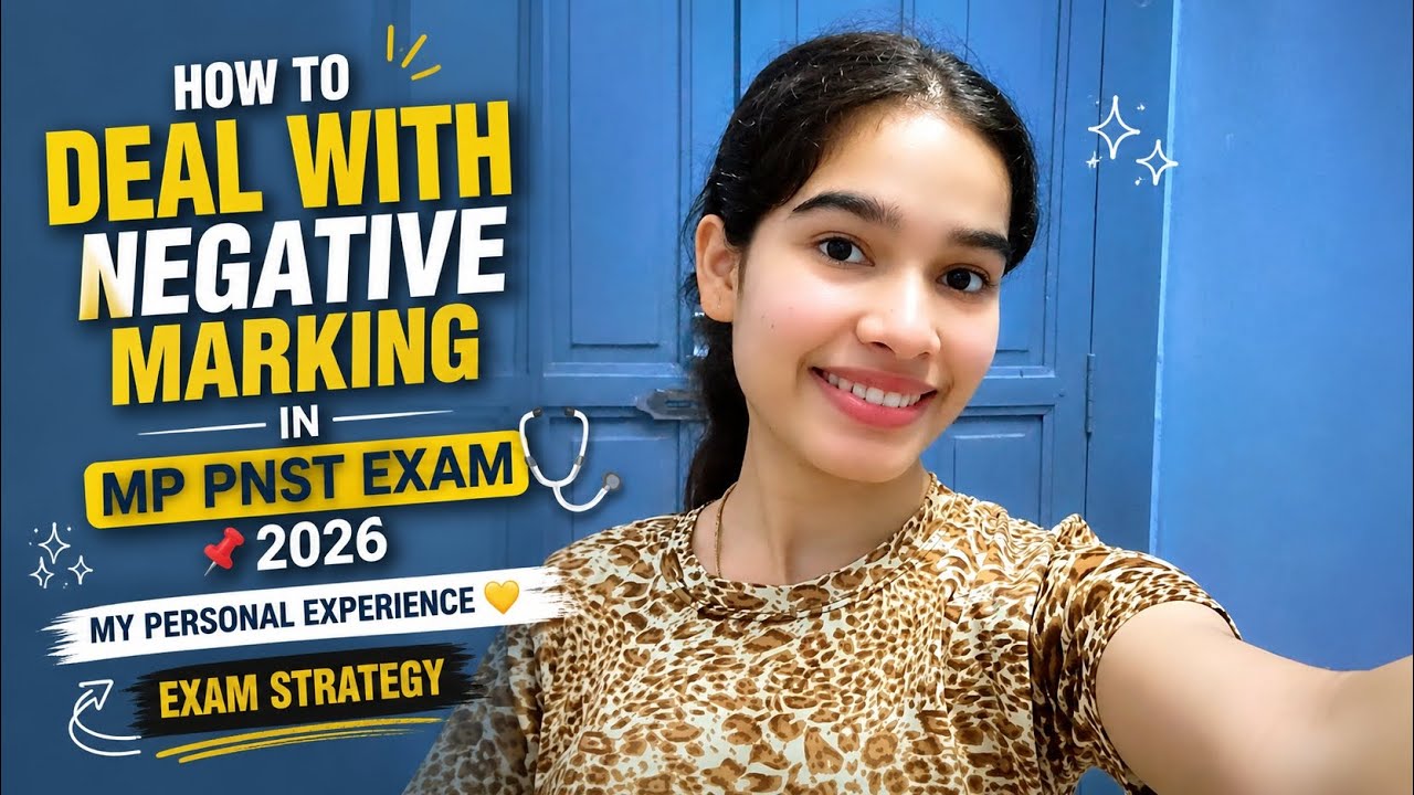 HOW TO DEAL WITH NEGATIVE MARKING ‼️ IN MPPNST 2026 EXAM🩺📚 #pnst #anmnursing #nursing #vlog