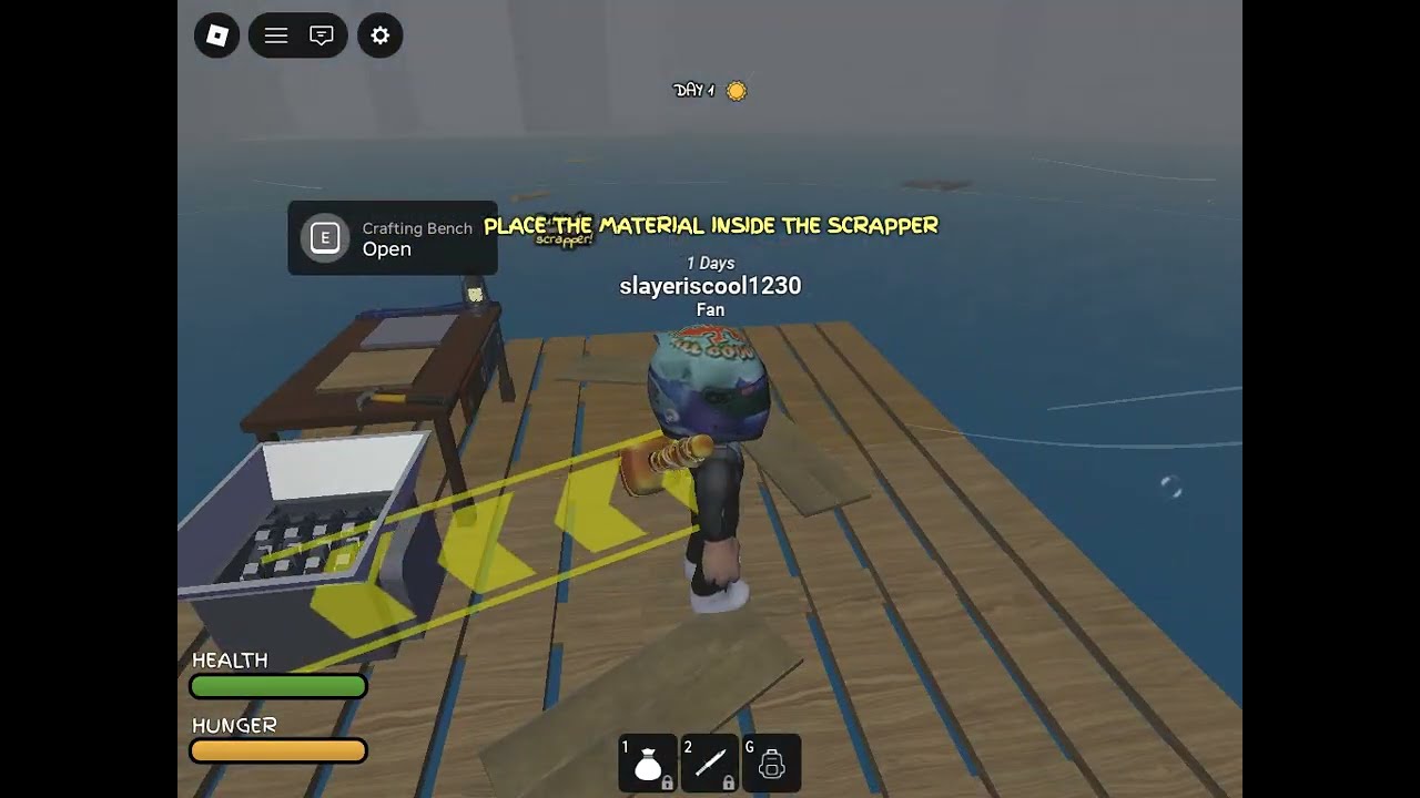 Roblox 50 days on a raft