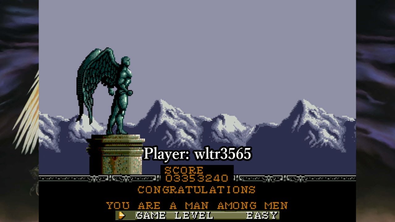 [ジノーグ/Gynoug] Easy 2-ALL CLEAR (Score: 3,353,240) [CC Commentary]