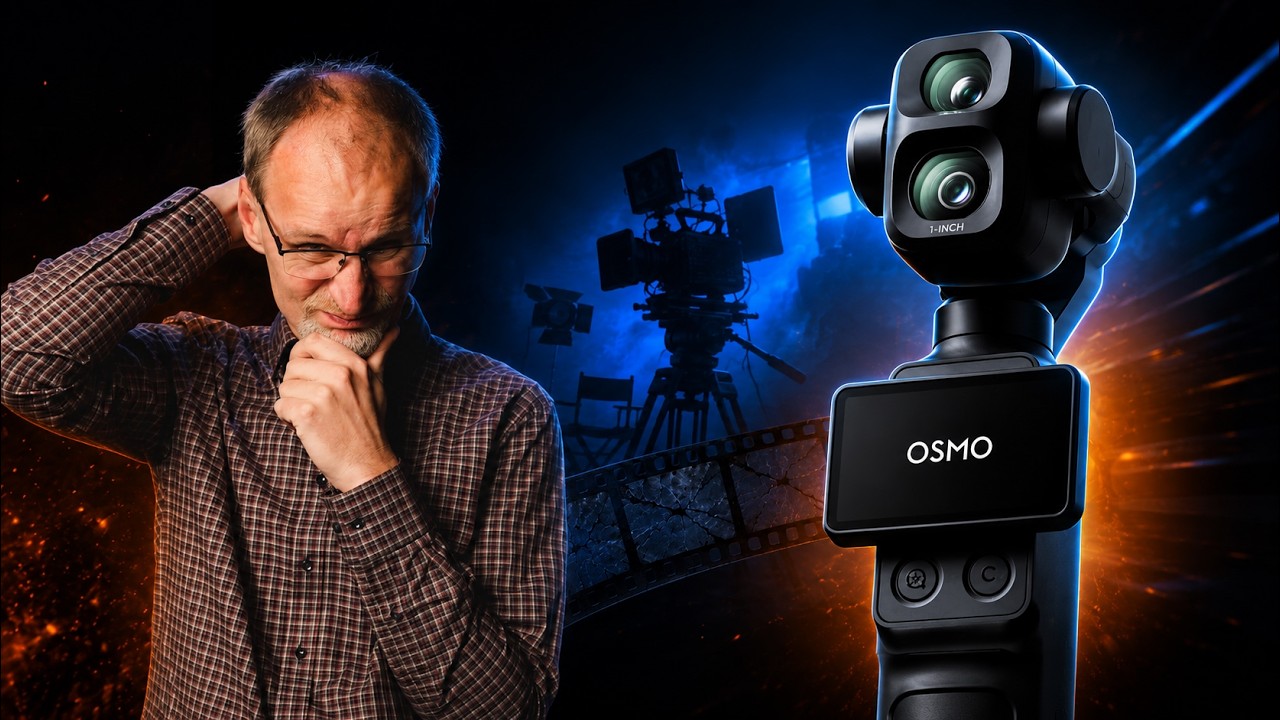 Osmo Pocket 4P: Czy filmowcy mają się BAĆ?