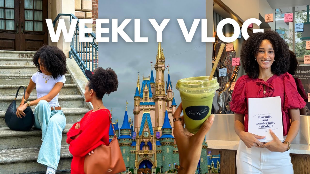 VLOG 🌸 Going to universal studios & Disney, Girls fellowship meet-up, Coach outlet, Orlando & more