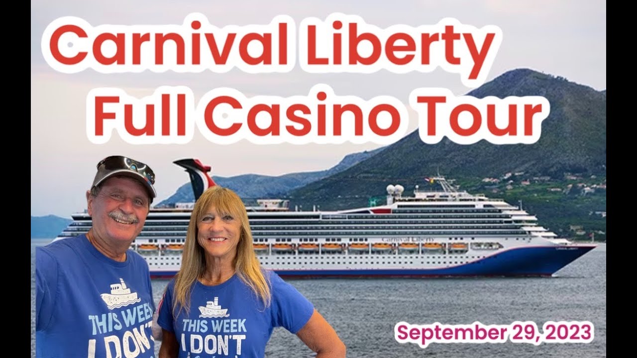 Carnival liberty Casino Tour