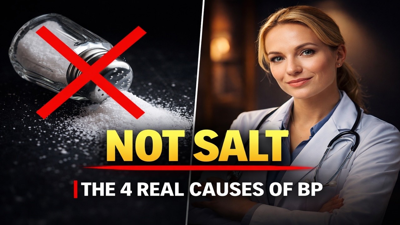 Your Blood Pressure Is NOT a Salt Problem — Here's What's Really Going On