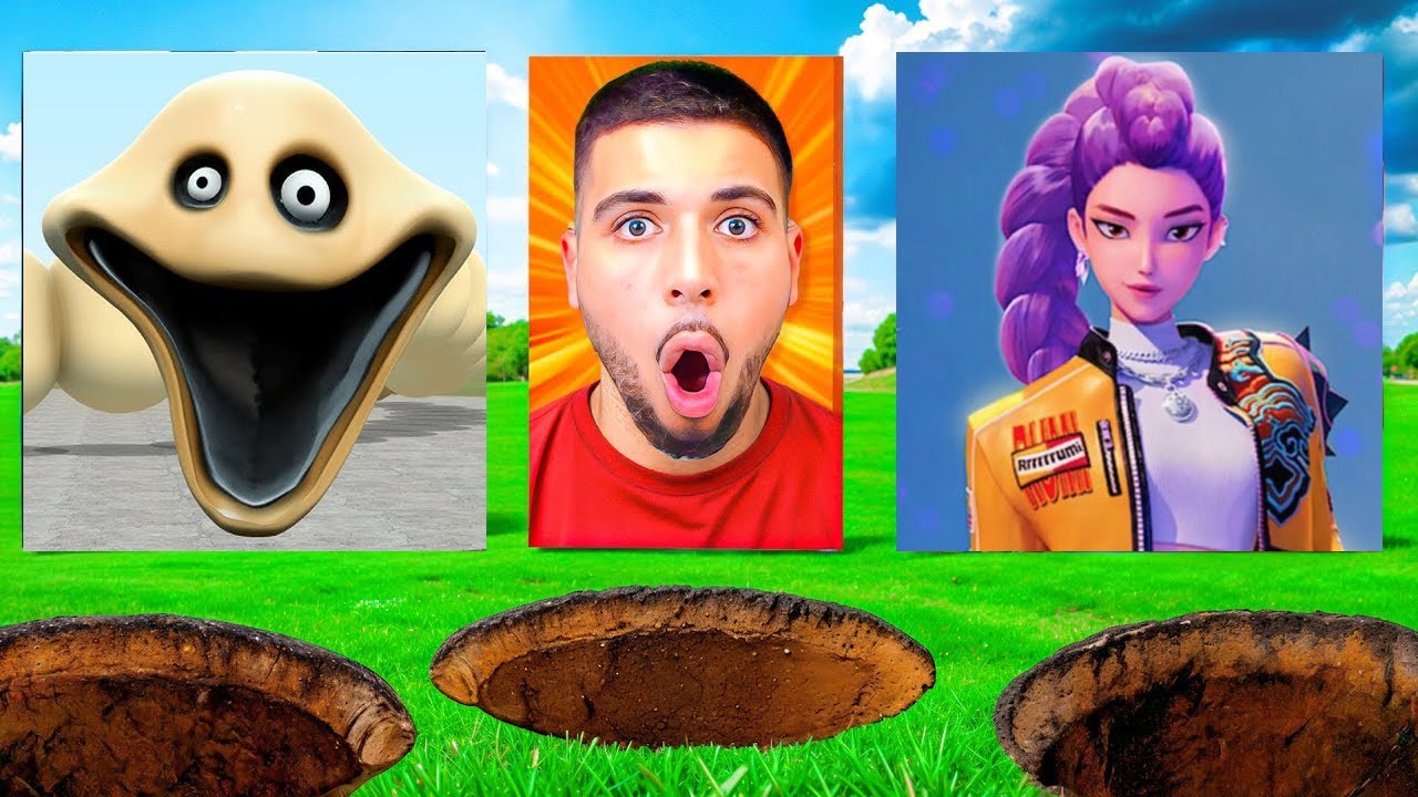 SOUKA DÉCOUVRE LES TROU KPOP DEMON HUNTERS et HUNGRY WORM !