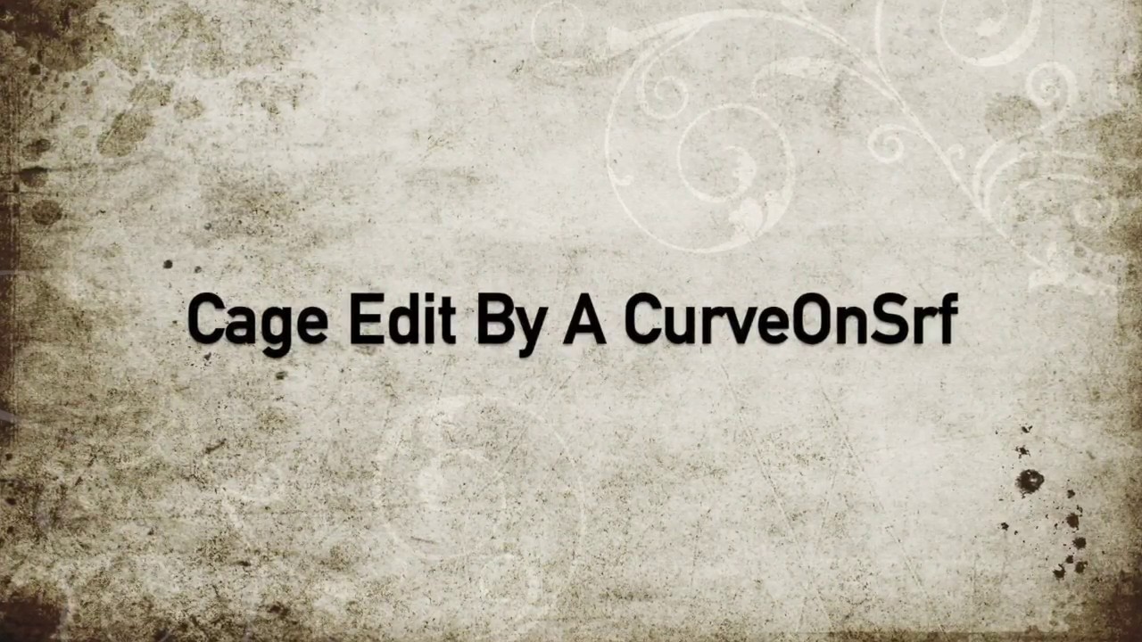 Rhino Tips and Tricks. How to use a curve as cage edit for captive object