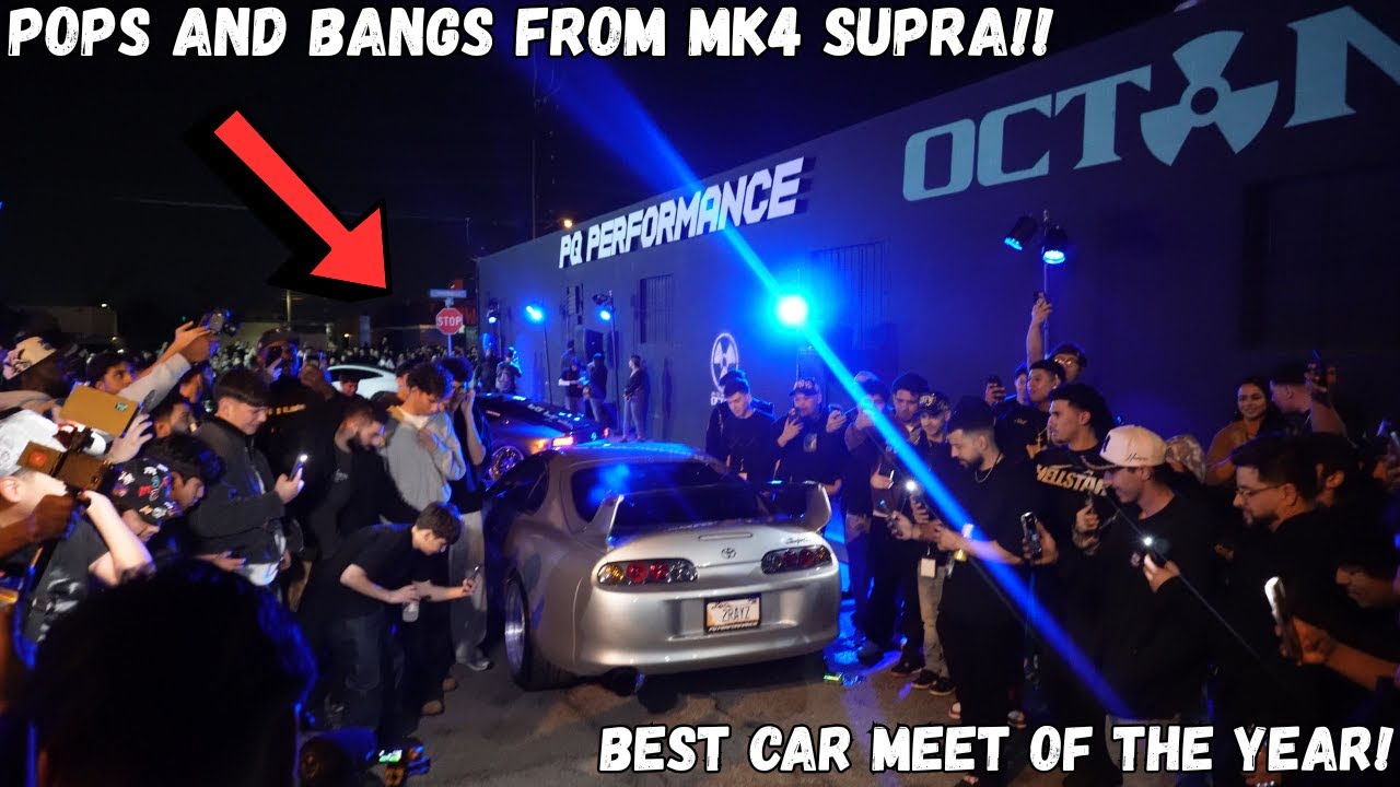 PQPERFORMANCE X DON TOLIVER OCTANE ALBUM RELEASE CAR MEET | THE EVENT GETS CRAZY