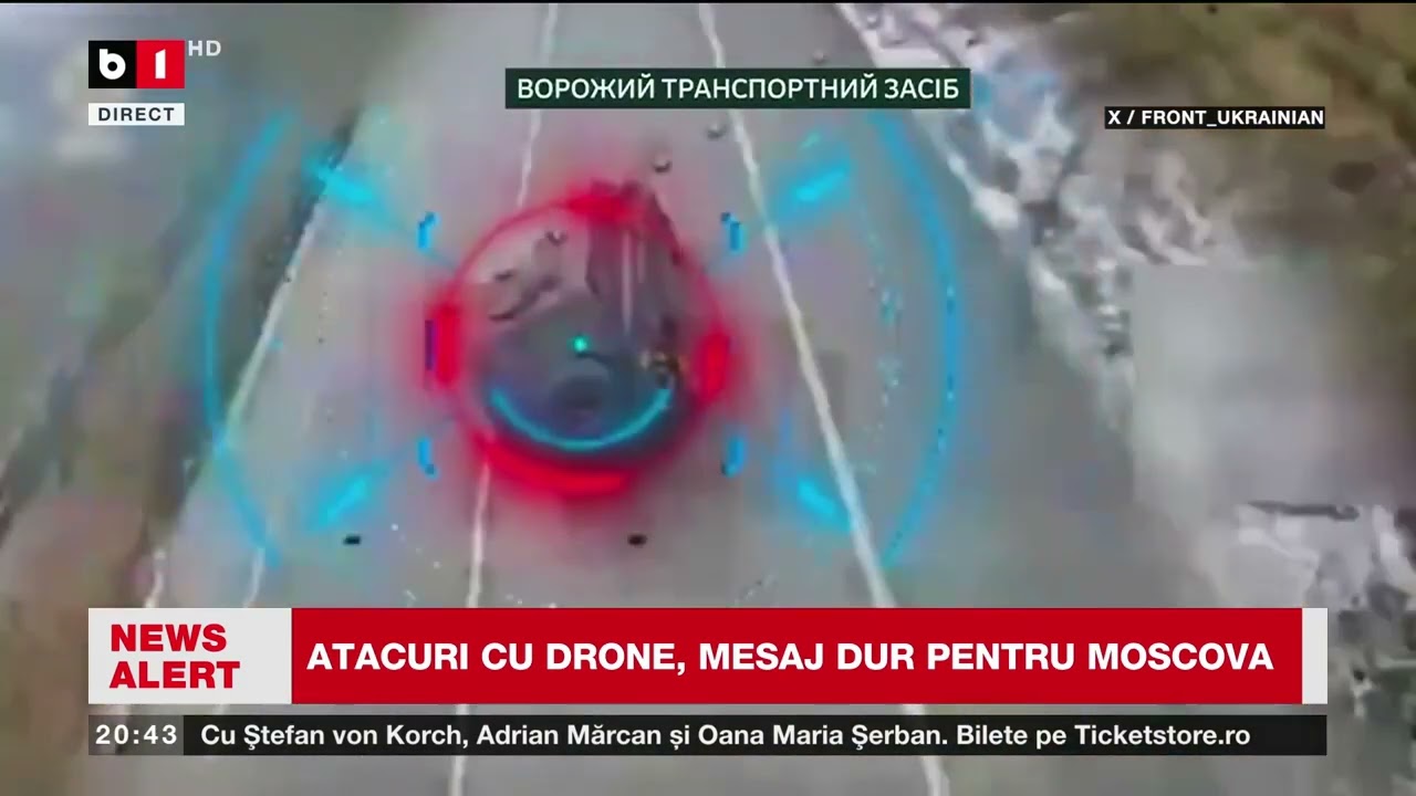 UCRAINA ATACĂ DE CRĂCIUN POZIȚIILE RUSEȘTI_Știri B1TV_25 dec. 2025