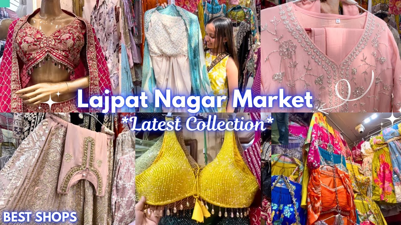 Lajpat Nagar Market Delhi✨| with shop No. |Latest Collection 2025 | Ethnic Wear😍|| #youtube #market