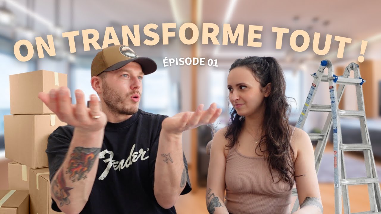 On rénove tout nous-mêmes : home tour et transformation !