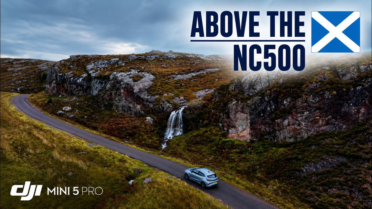 Above the North Coast 500 (NC500) -  A Highland Road Trip (DJI Mini  5 pro) | Cinematic Drone 4K
