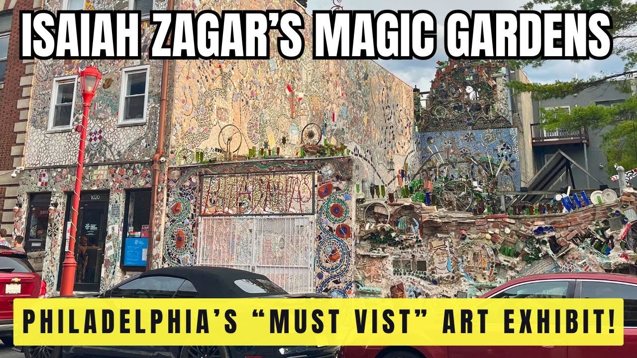 Exploring Isaiah Zagar’s Magic Gardens - Philadelphia Walking Tour