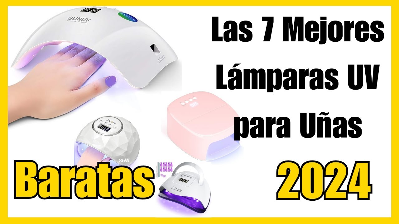 💅🌟 Las 7 MEJORES Lámparas para UÑAS Led Ultravioleta en Amazon [2024] ✅ [Baratas] cómo usar
