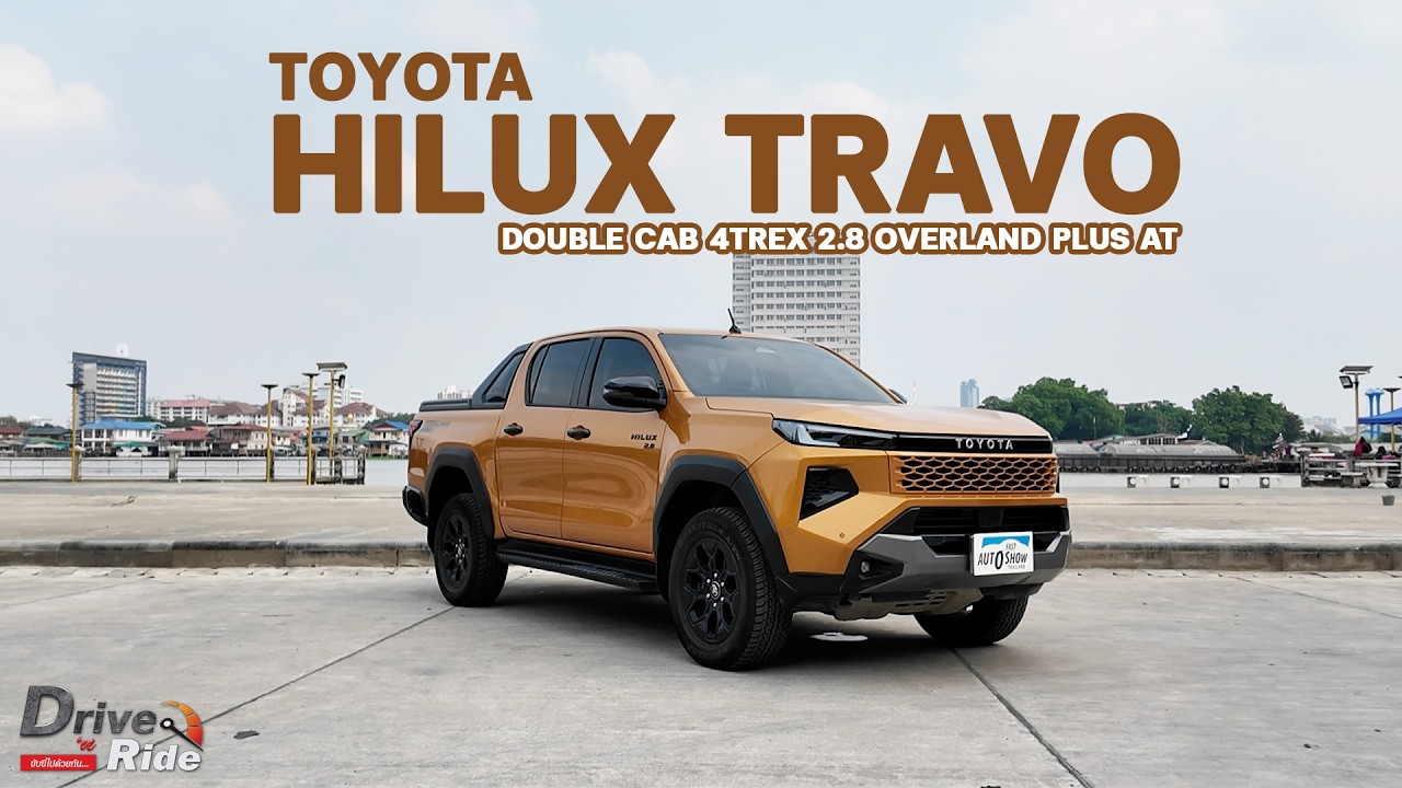 TOYOTA HILUX TRAVO DOUBLE CAB 4TREX 2.8 OVERLAND PLUS AT l ​​Drive&Ride​​​​​​ l