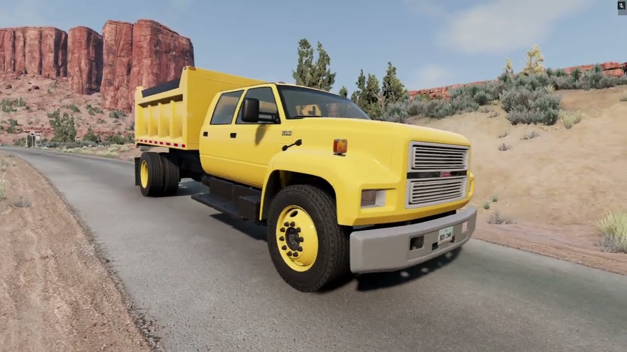 BeamNG drive | Utah Desert | Gavril MD70