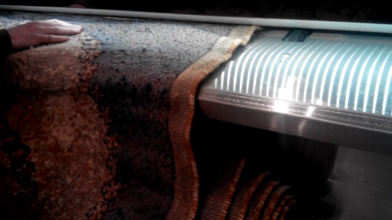 Оборудование для стирки ковров. Автоматическая выбивалка пыли