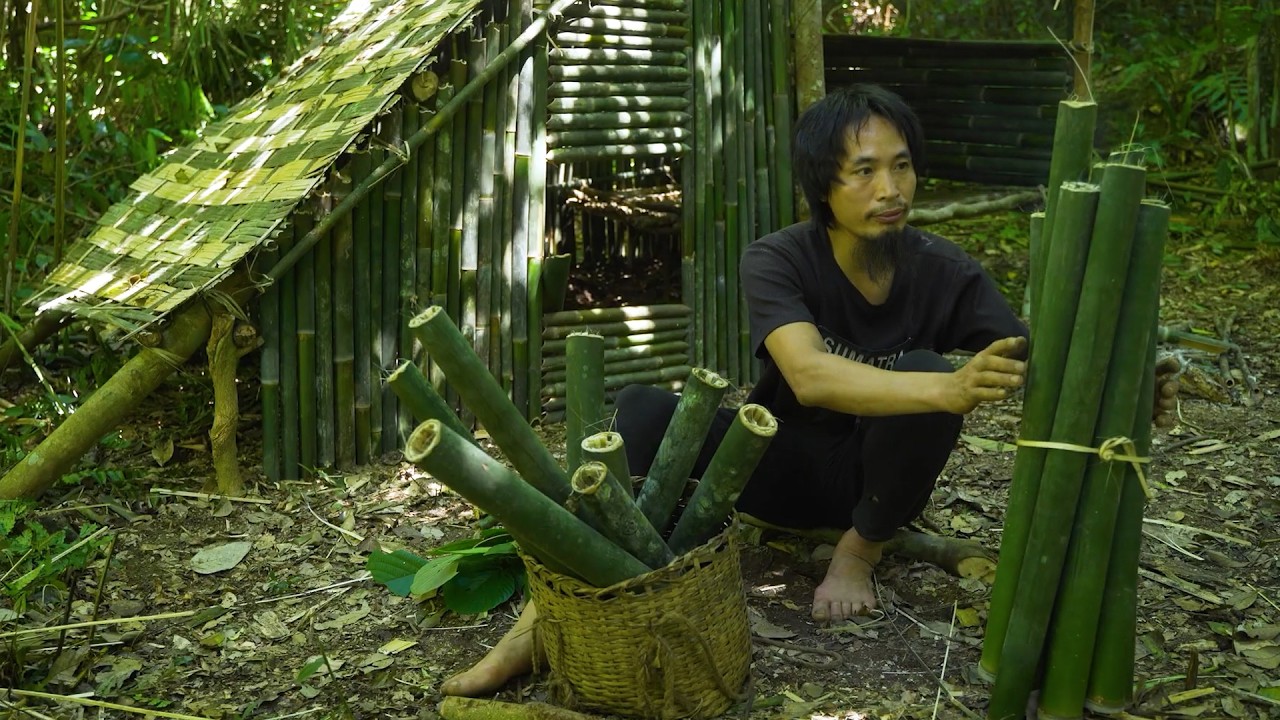 Smart Bamboo Selection Techniques to Create a Stream Fish Trap Quickly and Successfully