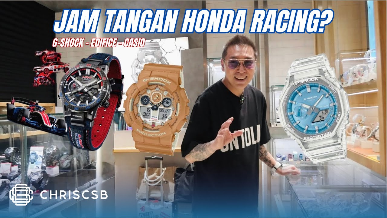 Cek Koleksi G-Shock Hachiko, EDIFICE x Honda Racing, Casio Pacman, DLL di Summarecon Mall Serpong!