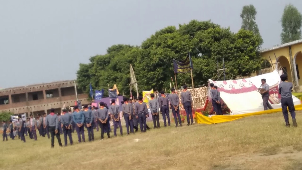 Shiv inter college ma aya scout camp round 2 deen