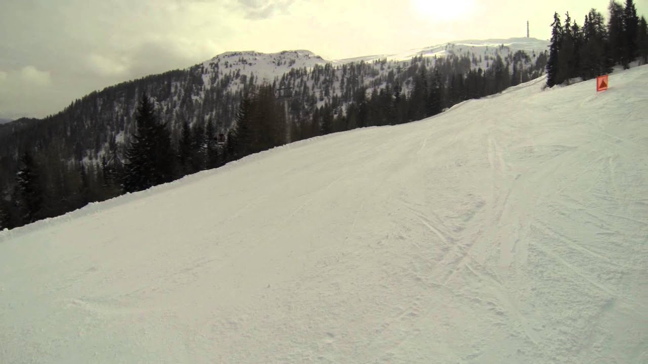 Kronplatz Ski-Abfahrt Herzl-Alm