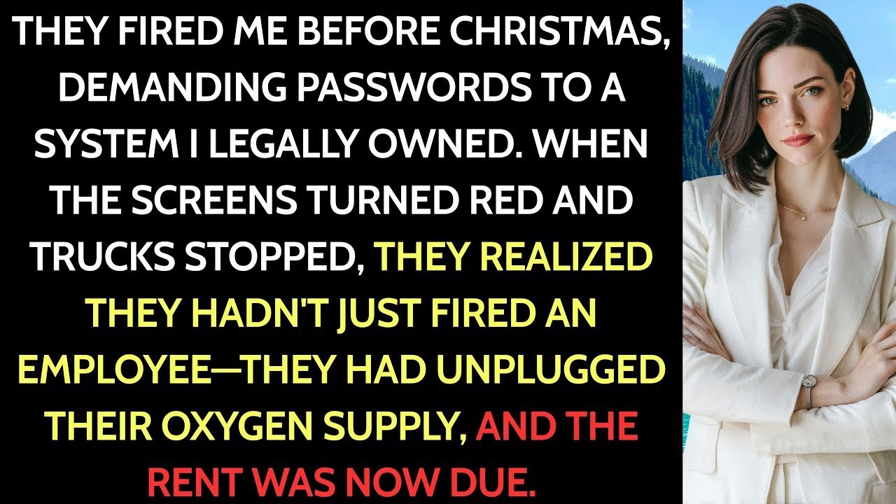 Fired Before Christmas: She Refused to Hand Over the System