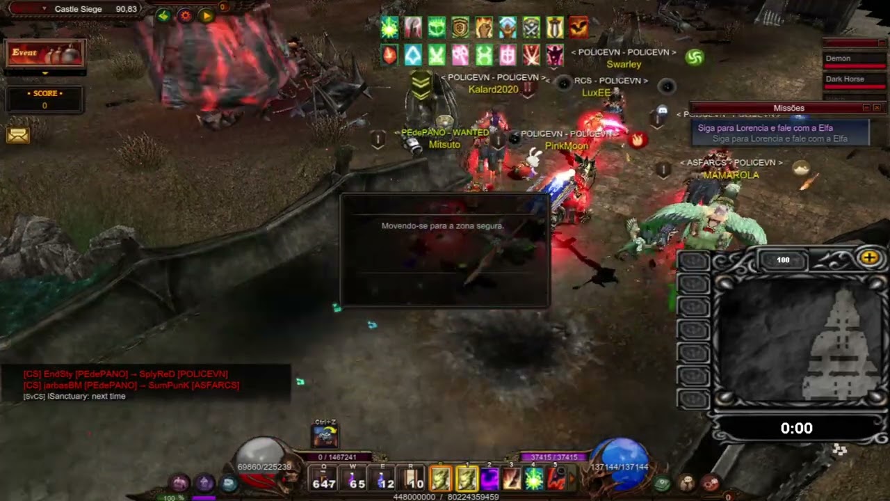 MEGAMU - Castle Siege - Dark Lord lvl 1000 2M Hunt - Guild WANTED / Ally