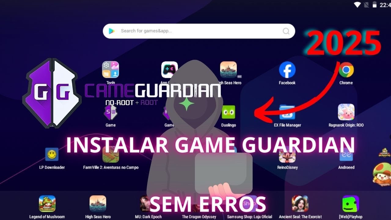COMO INSTALAR GAME GUARDIAN SEM ERROS NO NOX 2025